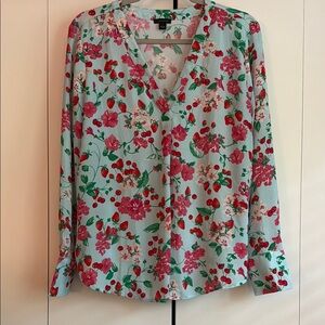 Ann Taylor Sweetest Berry Top, small